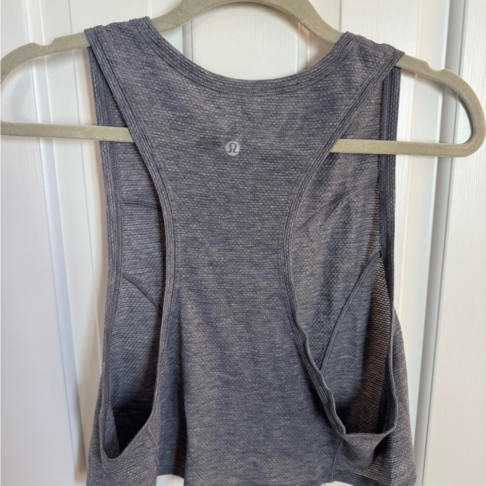 lululemon athletica Charcoal Tank Top